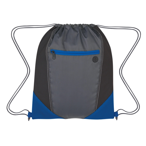 Black With Royal color option for Dual Tone Backpack