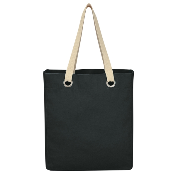 Black color option for Stylish Vibrant Tote Bag