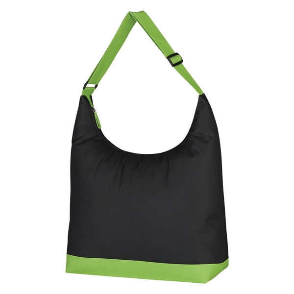 Lime color option for Durable Tote Bag With Accent Trims