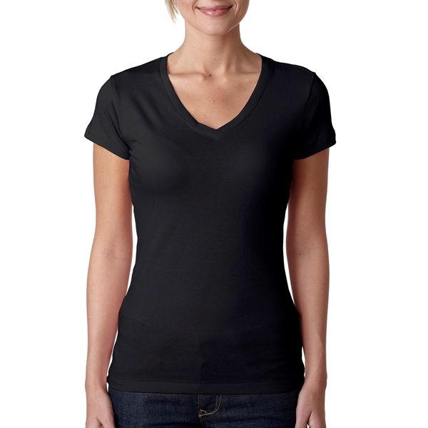 Black color option for Ladies V Shirt