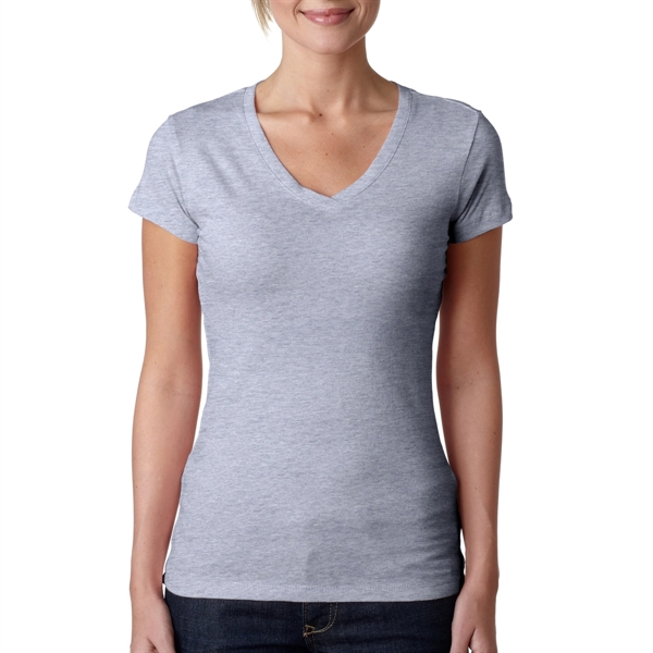Heather Gray color option for Ladies V Shirt