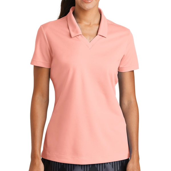 Aluminum Pink color option for Coaster Dri Fit Fabric Polo Shirt