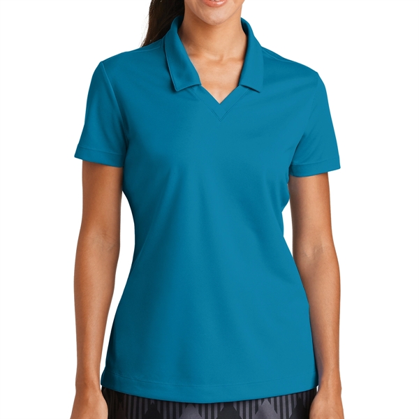 Valor Blue color option for Coaster Dri Fit Fabric Polo Shirt
