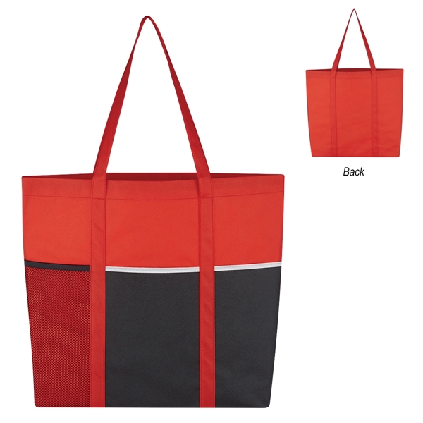 Red color option for Non Woven Shopper's Tote