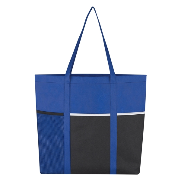 Royal Blue color option for Non Woven Shopper's Tote