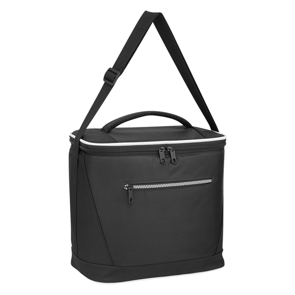Black With Black color option for Customizable Cooler Bag
