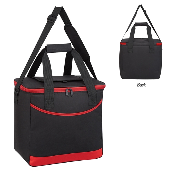 Red color option for On The Go Cooler Tote Bag