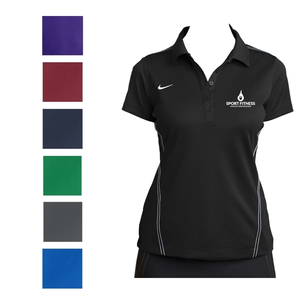 Photo of Nike Women's Dri Fit Fitness Swoosh Polo Shirt