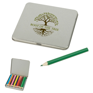 Photo of 12 Pack Tinned Colored Pencils