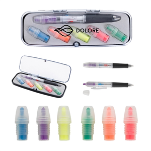 Photo of Multicolored Highlighter + Pen Kit