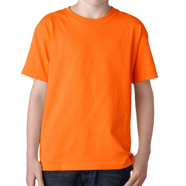 Orange color option for 100% Preshrunk Cotton Shirt