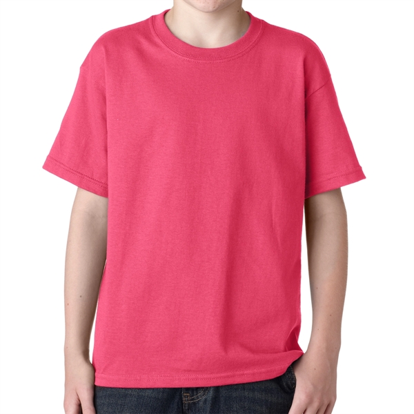 Red color option for 100% Preshrunk Cotton Shirt