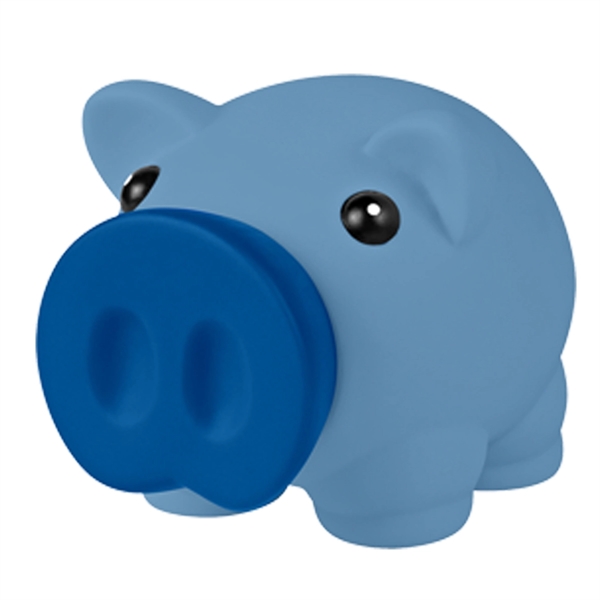 Blue color option for Miniature Short Eared Piggy Bank