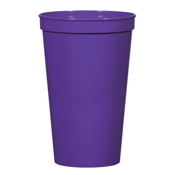 Purple color option for Large Outdoor Cup   22 Oz.