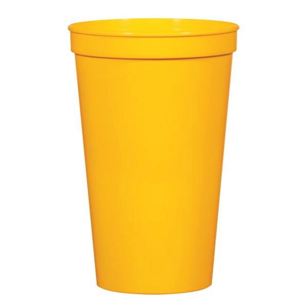 Yellow color option for Large Outdoor Cup   22 Oz.