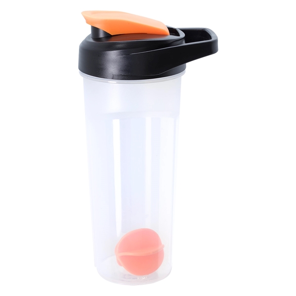Orange color option for Custom Shaker Bottle