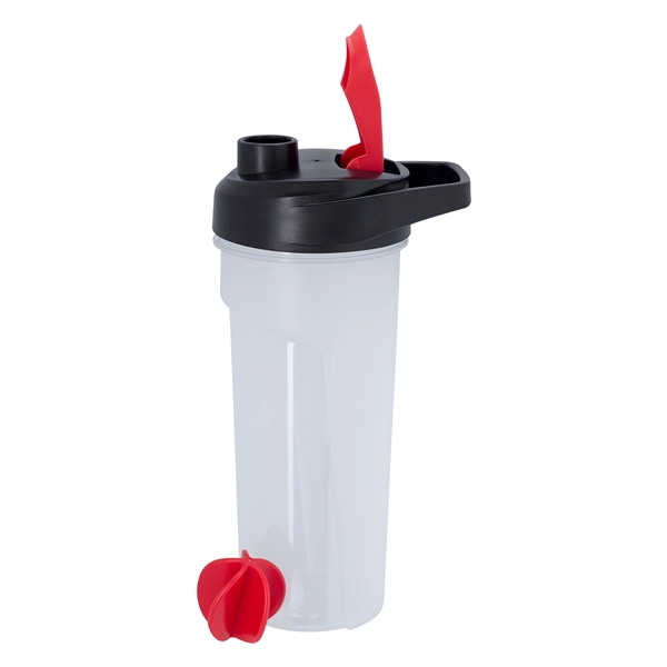 Red color option for Custom Shaker Bottle
