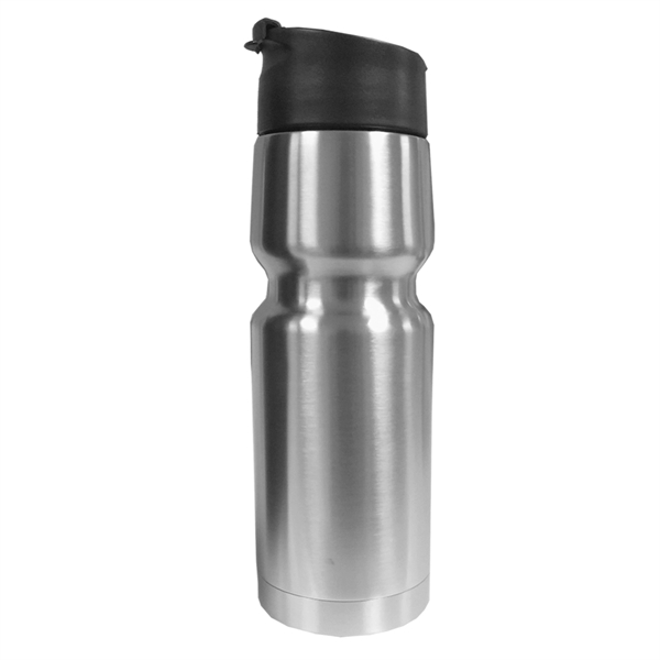 Silver color option for 20 Oz. Stainless Steel Gym Bottle
