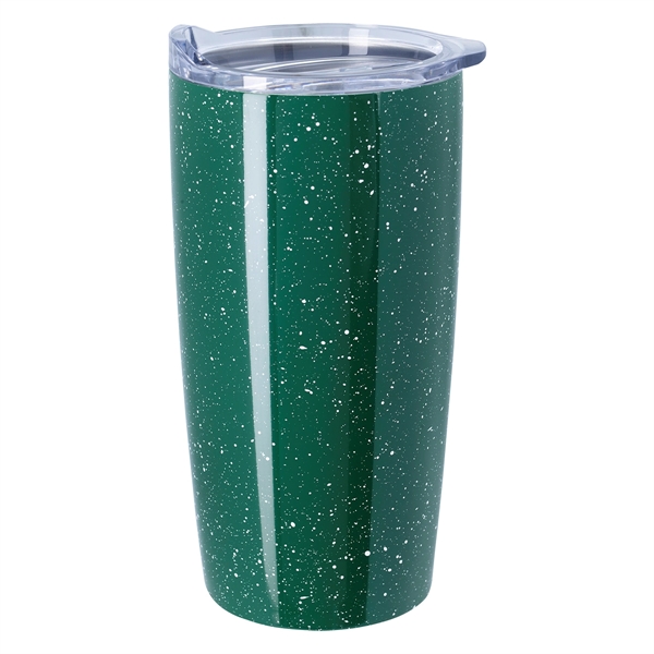 Forest Green color option for Speckle Accented Mountain Peak Tumbler