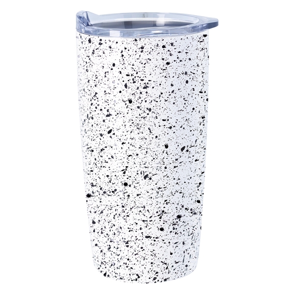 White color option for Speckle Accented Mountain Peak Tumbler