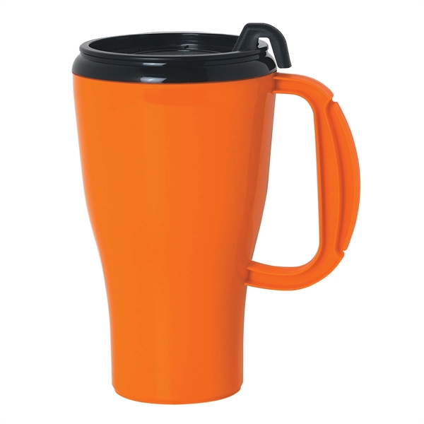 Orange color option for Lustrous Hand Mug