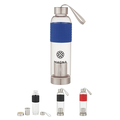 Main photo of Sturdy Water Bottle With Attachable Infuser