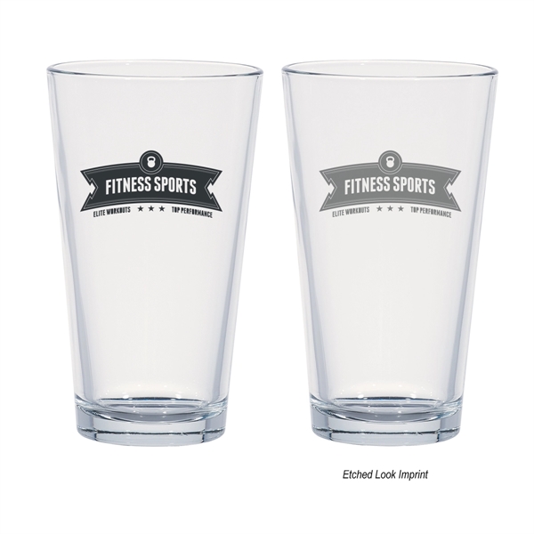 Clear color option for Classy Pint Sized Glass