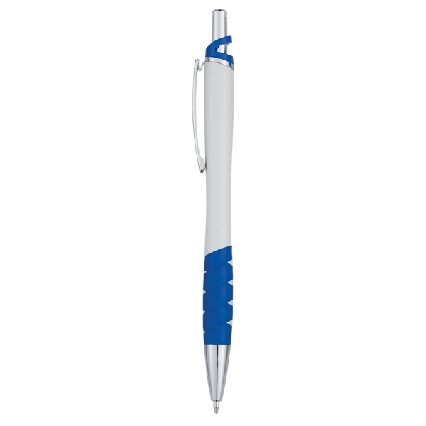 White With Blue color option for Sleek Brisk Pen