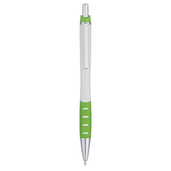 White With Lime color option for Sleek Brisk Pen
