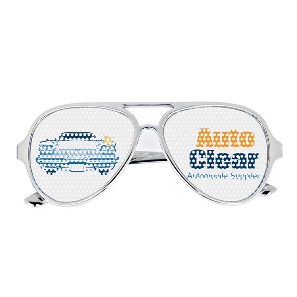 Silver color option for Colorful Glasses With Pinhole Stickers