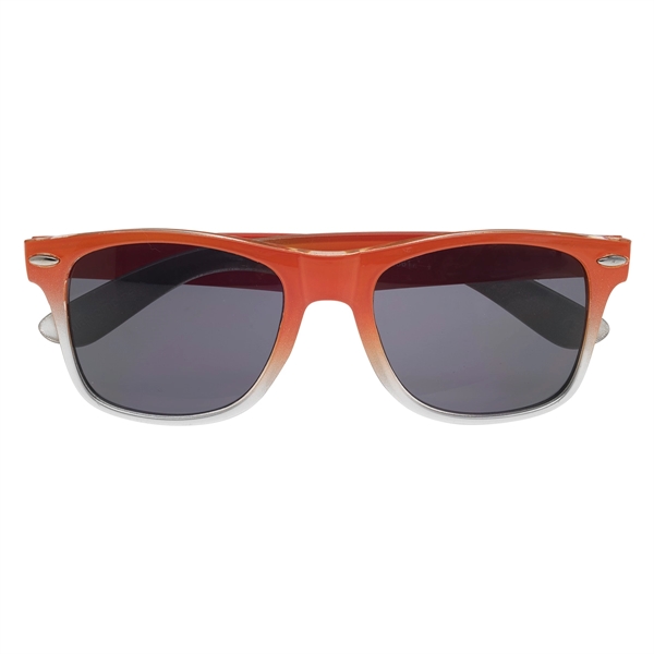 Orange With Silver color option for Polycarbonated Gradient Eyewear