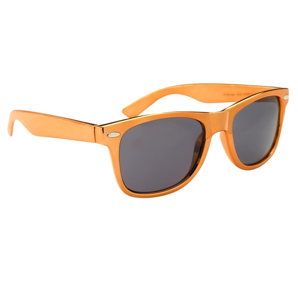 Metallic Copper color option for Colorful Metallic Beach Sunglasses