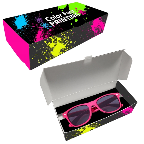 Metallic Pink color option for Colorful Metallic Beach Sunglasses