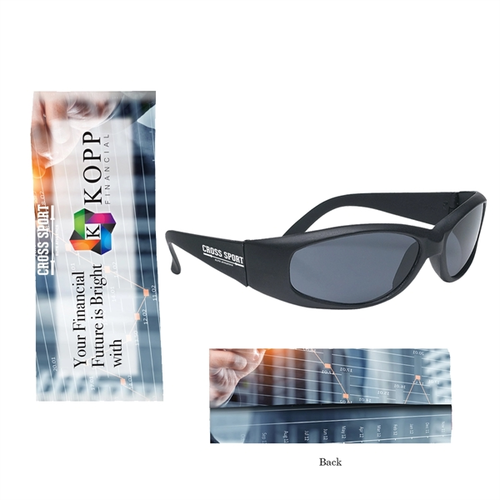 Main photo of Classy Wraparound Sunglasses