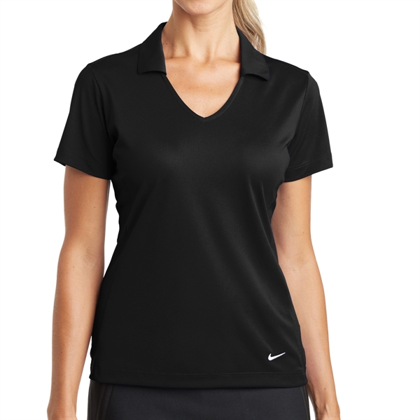 Black color option for Women's Dri Fit Straight Mesh Polo