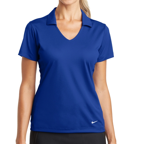 Old Royal color option for Women's Dri Fit Straight Mesh Polo