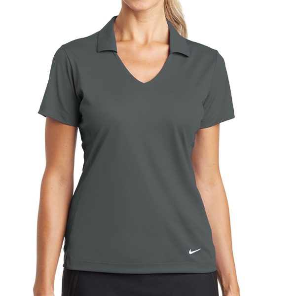 Volt color option for Women's Dri Fit Straight Mesh Polo