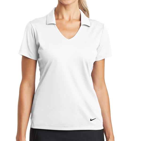 White color option for Women's Dri Fit Straight Mesh Polo