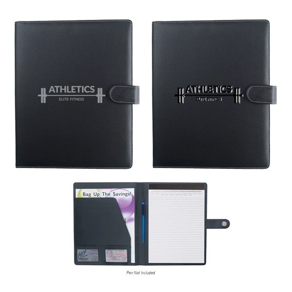 Black color option for Textured 100% Polyurethane Cover Jotter Pad