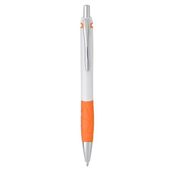 White With Orange color option for Convenient Crackle Pen