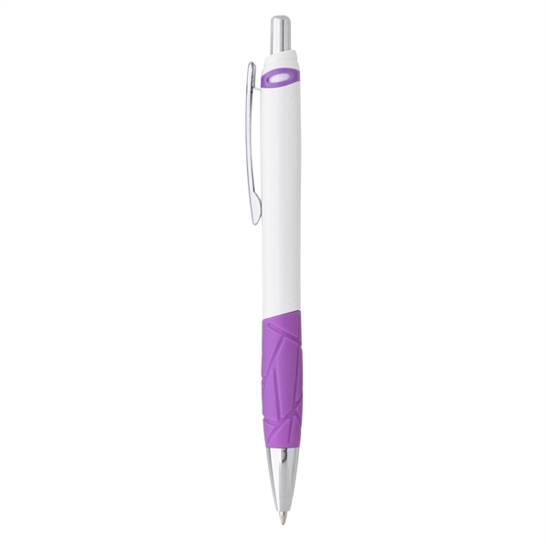 White With Purple color option for Convenient Crackle Pen