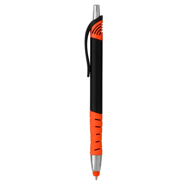 Black With Orange color option for Click Action Stylus Pen