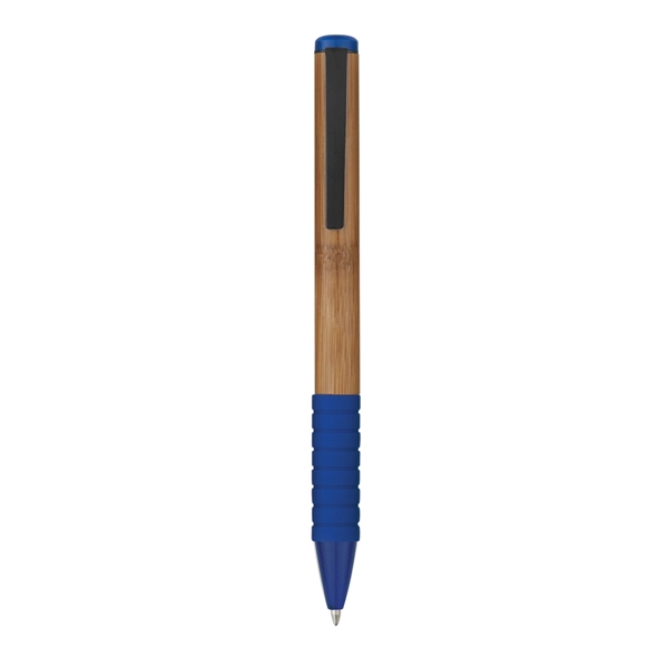 Natural Blue color option for Eco Bamboo Twist Pen
