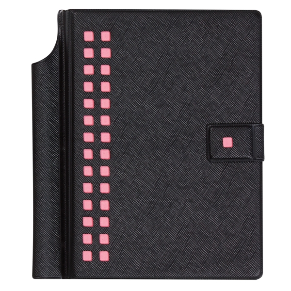 Black With Fuchsia color option for Sleek Jotter Pad