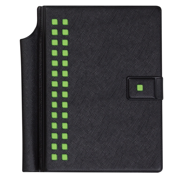 Black With Lime color option for Sleek Jotter Pad