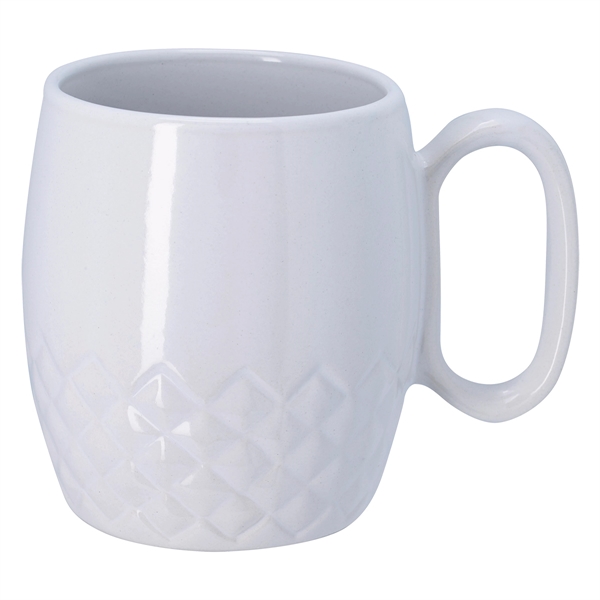 White color option for Ceramic Plior Mug