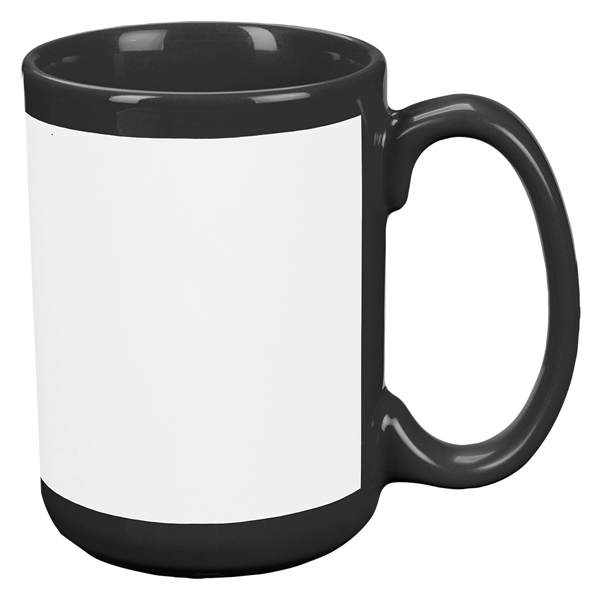 Black color option for 15 Oz. Customizable Mug