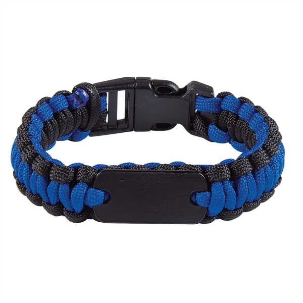 Black With Royal color option for Branded Bracelet