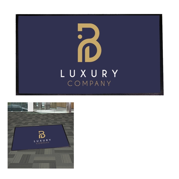 White color option for Welcome Dye Sublimated Floor Mat