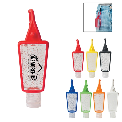 Main photo of 1 Oz. Hand Sanitizer In Silicone Holder